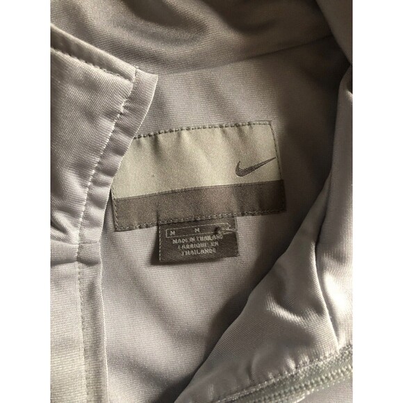 Men’s Nike Basketball Silver Spect Full Zip Jacket Size Medium Vintage - Picture 4 of 6